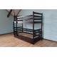 Двоповерхове дерев'яне ліжко 80*190 'Шрек' від Дремка (різні розміри, кольори)