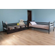 Двоповерхове дерев'яне ліжко 80*190 'Шрек' від Дремка (різні розміри, кольори)