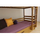 Двоярусне дерев'яне ліжко з підйомним механізмом 'Шрек' від Дремка (різні розміри та кольори)