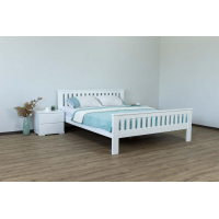 Двухспальная деревянная кровать 180*200см 'Жасмин' от Дримка (разные размеры, цвета)