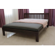 Двоспальне дерев'яне ліжко з низьким виношенням 160*190 'Жасмин' від Дрімка (різні розміри, кольори)