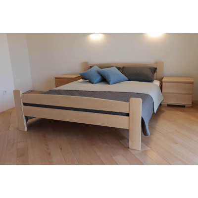 Двоспальне дерев'яне ліжко 160*190 см 'Каспер' від Дрімка (різні розміри та кольори)