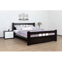 Двухспальная деревянная кровать 160 'Геракл' от Дримка (разные размеры, цвета)