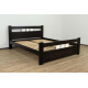 Двоспальне дерев'яне ліжко 'Геракл' від Дрімка (різні розміри та кольори)