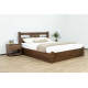 Двухспальная деревянная кровать с подьемным механизмом 160 'Геракл' от Дримка (разные размер, цвета)