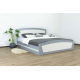 Двоспальне дерев'яне ліжко 160 з підіймальним механізмом 'Жіноча' від Дрімка (різний розмір, кольори)