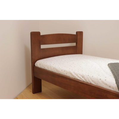 Односпальне дерев'яне ліжко 80*190см 'Дональд' від Дрімка (різні розміри і кольори)