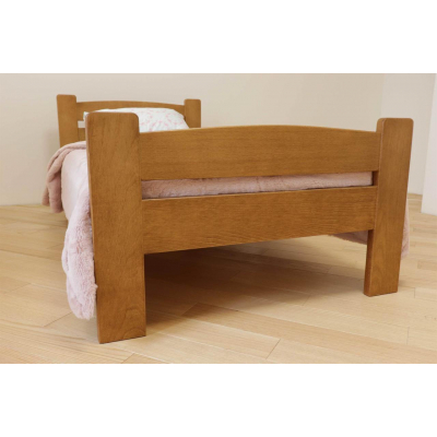 Односпальне дерев'яне ліжко 80*190 'Каспер' від Дремка (різні розміри та кольори)