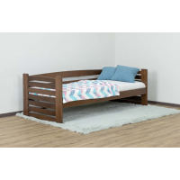 Односпальная деревянная кровать 'Карлсон' от Дримка (разные размеры и цвета)