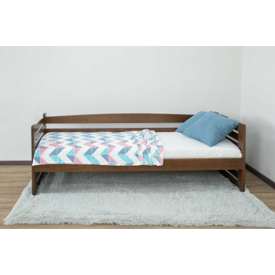 Односпальне дерев'яне ліжко 'Карлсон' від Дремка (різне розмір і колір)