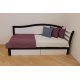 Односпальне дерев'яне ліжко 'Софі' від Дрімка (різні розміри та кольори)