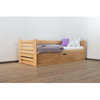 Односпальная деревянная кровать с подъемным механизмом 'Карлсон' от Дримка (разные размеры, цвета)