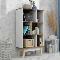 Современный книжный шкаф стеллаж FLASHNIKA W5 (635мм x 270мм x 1075мм)