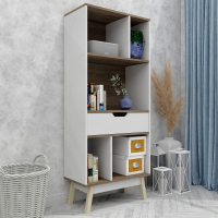 Сучасна книжкова шафа стелаж FLASHNIKA W25 (635мм x 330мм x 1500мм)