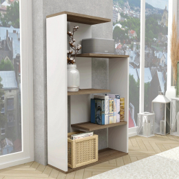 Сучасна книжкова шафа стелаж FLASHNIKA D5 (600мм x 216мм x 1000мм)