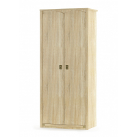 Шкаф 2Д 'Валенсия'(распродажа) от Мебель-сервис (Дуб самоа)