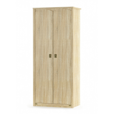 Шкаф 2Д 'Валенсия'(распродажа) от Мебель-сервис (Дуб самоа)