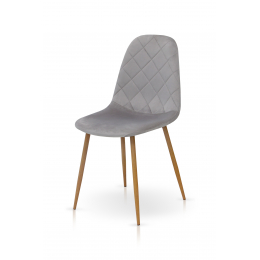 Мягкий стілець Ембер-L (чорний \ сірий) від Мікс Меблі