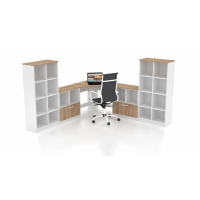 Угловой комплект офисной мебели Simpl-25 Flashnika