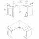 Угловой компьютерный стол Эко-23 Flashnika